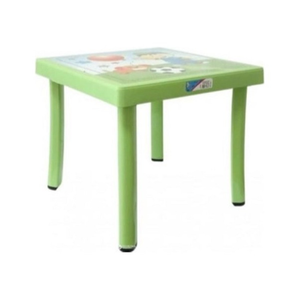 Holiday Irak Plastik Irak Plastik 50 x 50 Desenli Çocuk Masası CM-305 Fıstık Yeşili cm 305 Fıstık Yeşili - Yeşil Bebek Lazımlık Fiyatı