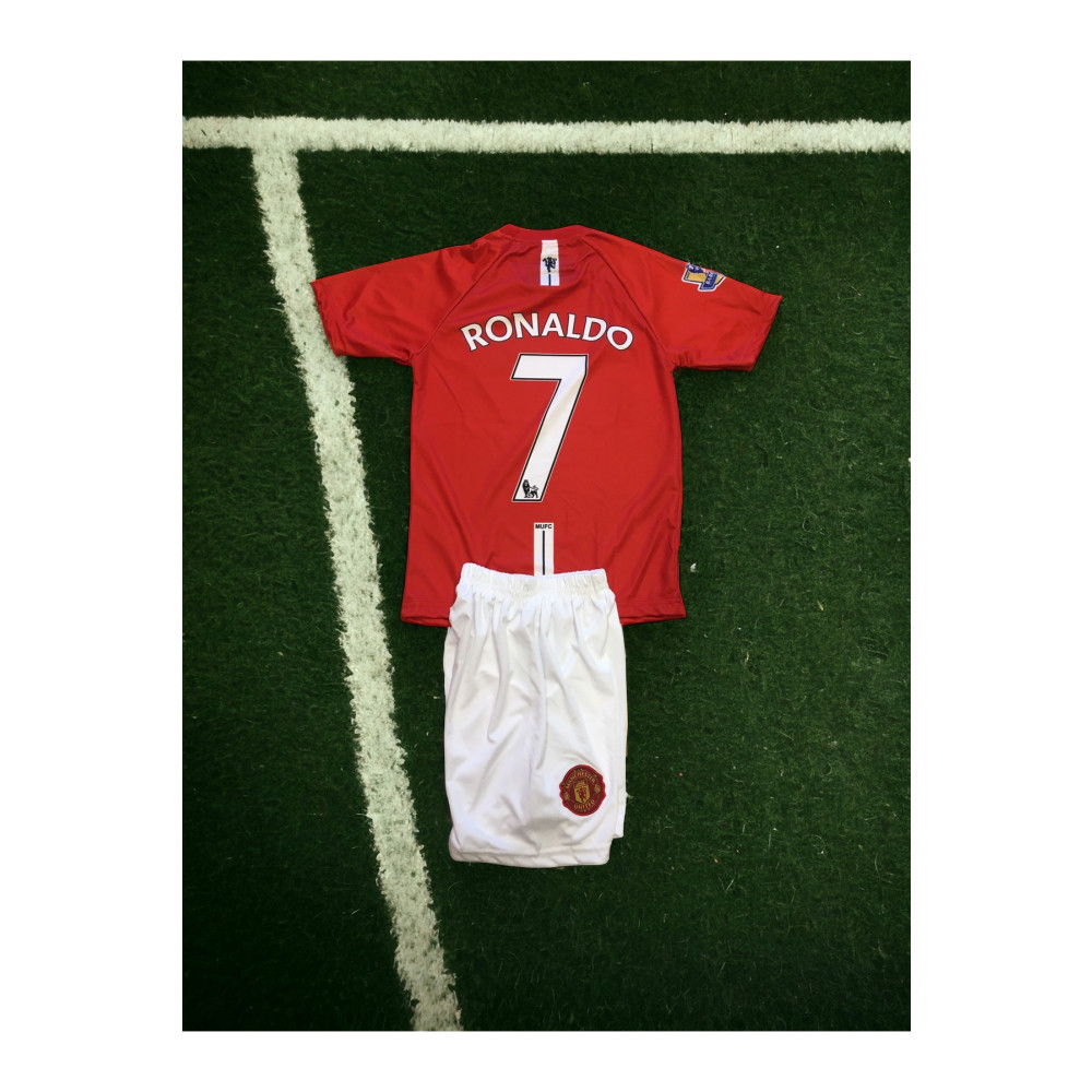 HoliganSport Manchester United 2008 Moscow Final Çocuk Ronaldo Forma 10-11 Yaş Beden Erkek Forma Fiyatı