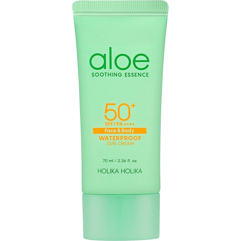 Holika Holika Aloe Soothing Essence Waterproof Sun Cream Spf50 - Aloe Yatıştırıcı Özlü Güneş Kremi 70ml Güneş Kremleri ve Losyonları Fiyatı