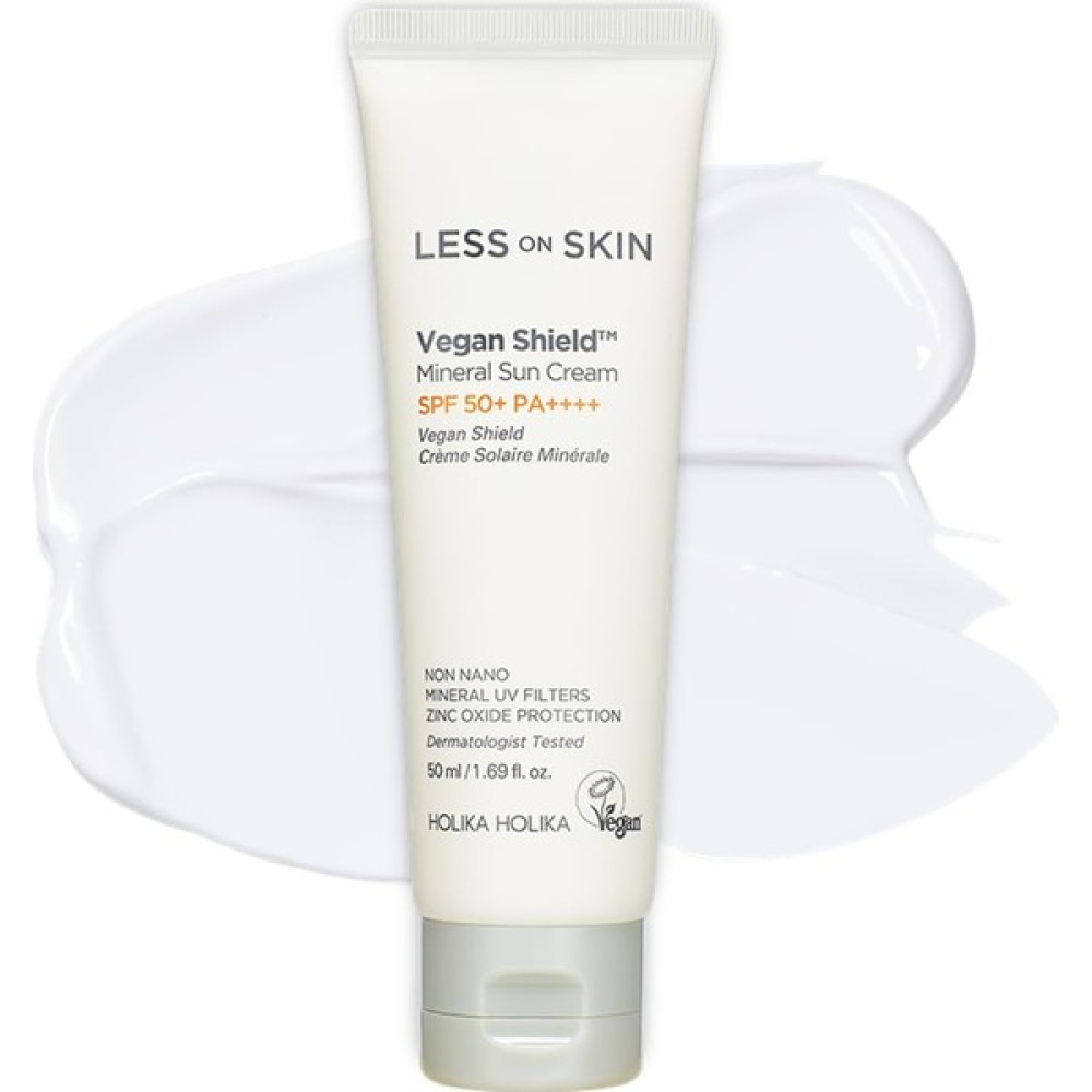 HOLIKA HOLIKA Vegan Shield Mineral Sun Cream Spf 50+ Pa++++ - Mineral Filtreli Güneş Kremi 50 ml Güneş Kremleri ve Losyonları Fiyatı
