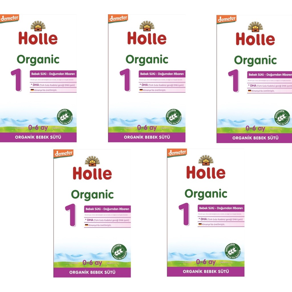 Holle Organik 1 Bebek Sütü 400 gr 5 Adet - Hediyesiz Diğer Fiyatı