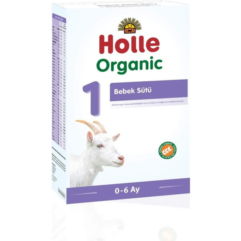 Holle Organik 1 Keçi Bebek Sütü 0-6 Ay 400 gr Bebek Mamaları Fiyatı