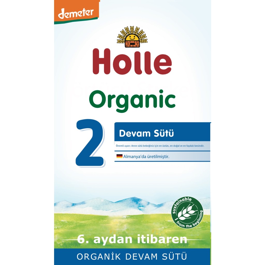 Holle Organik 2 Bebek Devam Sütü 600 gr +6 Ay ( 1 Adet ) Bebek Mamaları Fiyatı