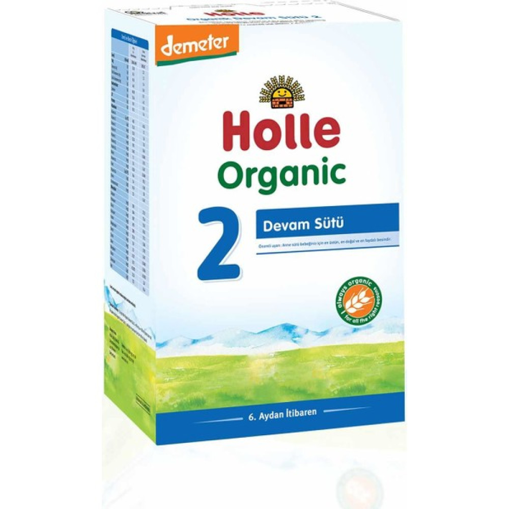 Holle Organik 2 Bebek Devam Sütü Formülü 600 gr Bebek Mamaları Fiyatı