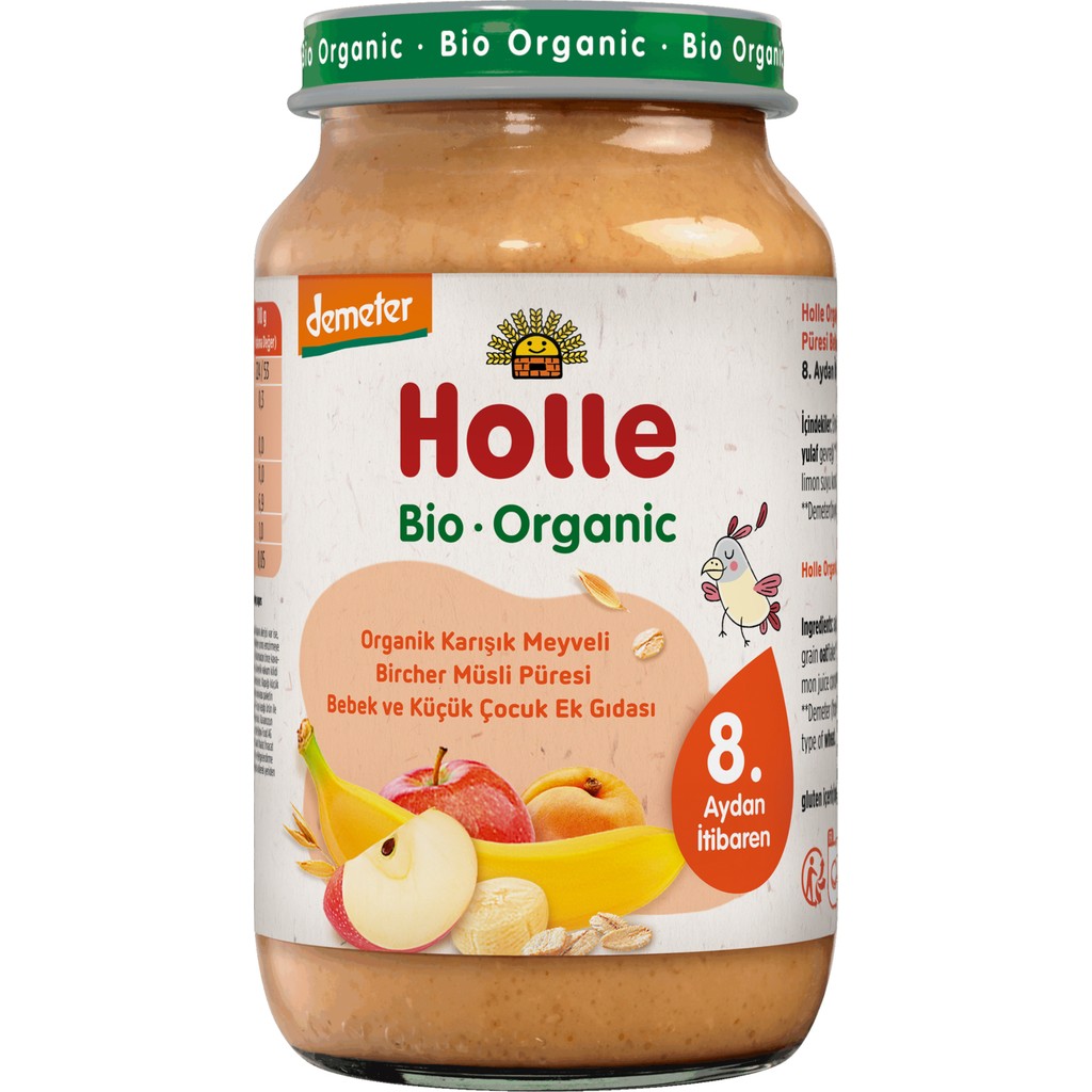 Holle Organik Karışık Meyveli Bircher Müsli Püresi - KVNZ1 Diğer Fiyatı