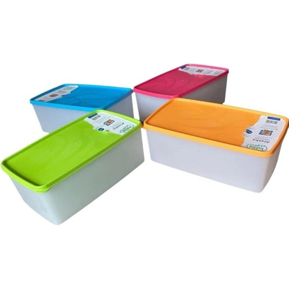 Holly Home 4 Adet Alaska Nofrost Büyük Saklama Kabı Derin Dondurucu 3,5 Lt Saklama Kapları Fiyatı