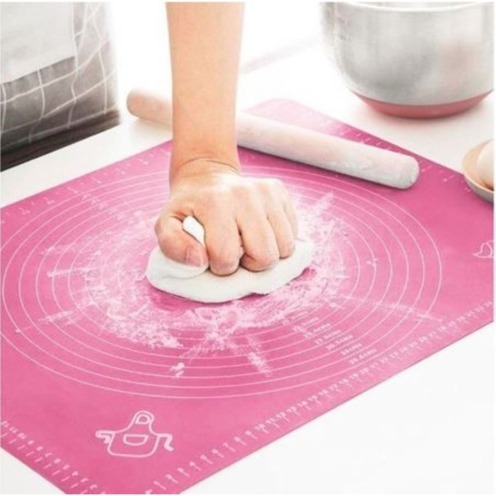 Holly Home Büyük Boy Silikon Hamur Açma Matı Fuşya 40X50CM Mutfak Gereçleri Fiyatı