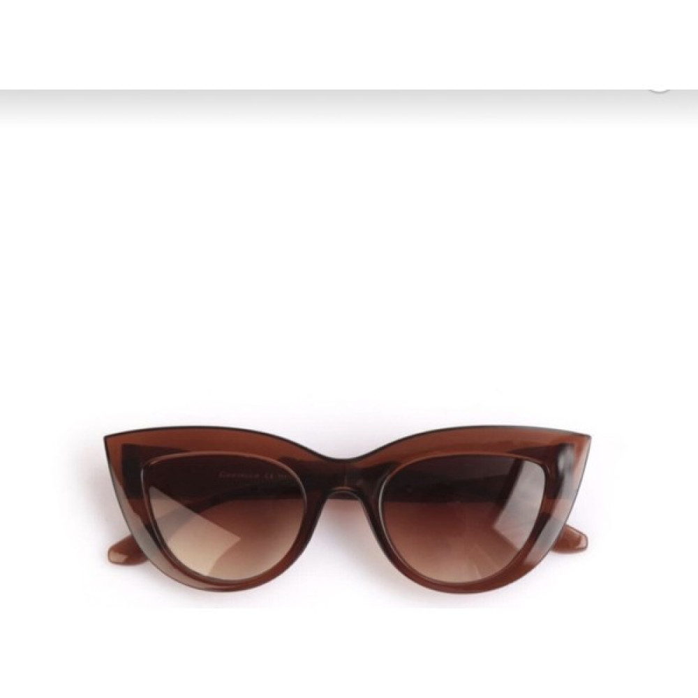 Holly's Kadın Kahverengi Cat Eye Vintage Güneş Gözlüğü - Açık Kahverengi Kadın Güneş Gözlükleri Fiyatı
