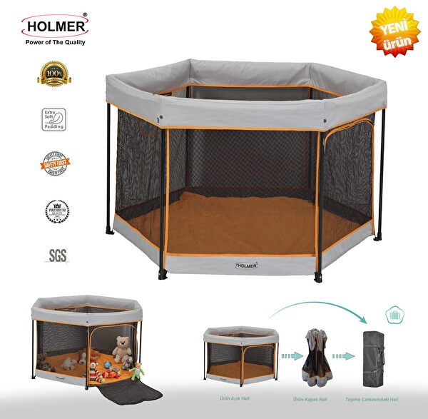 Holmer Kids Eurostyle Oyun Alanı - Park Yatak - Oyun Parkı Bebek Oyun Parkı & Beşikleri Fiyatı