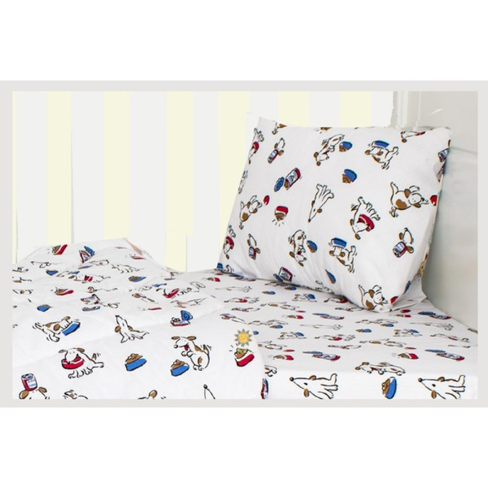 Holmer Kids Holmer Coolstyle Pro Bebek Uyku Seti Köpek Desenli (Beşik/anne Yanı/oyun Parkı/park Yatak Için) - Renkli - 120 x 170 cm Bebek Uyku Seti Fiyatı