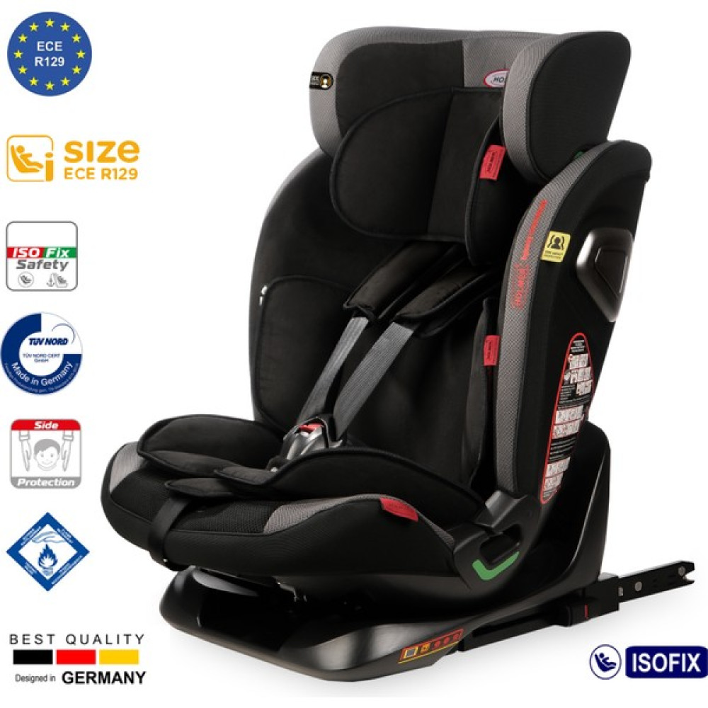 Holmer Kids Multi Protect Aero Tech I-Size 9-36 kg Isofix Oto Koltuğu - Siyah Bebek Oto Koltuğu Fiyatı