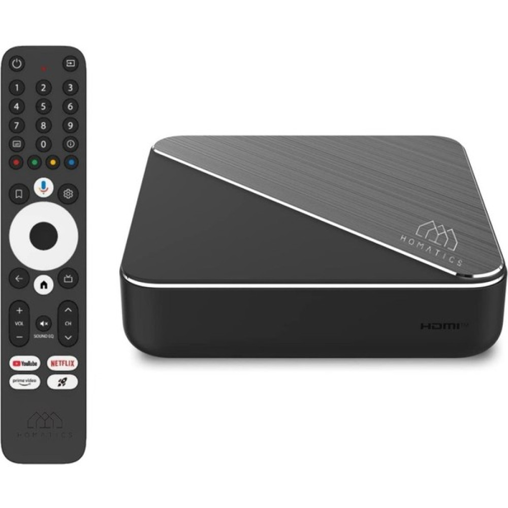 Homatics Box R 4K Plus Black Orjinal Lisanslı Android Tv Box Ev Sinema Receiverları Fiyatı