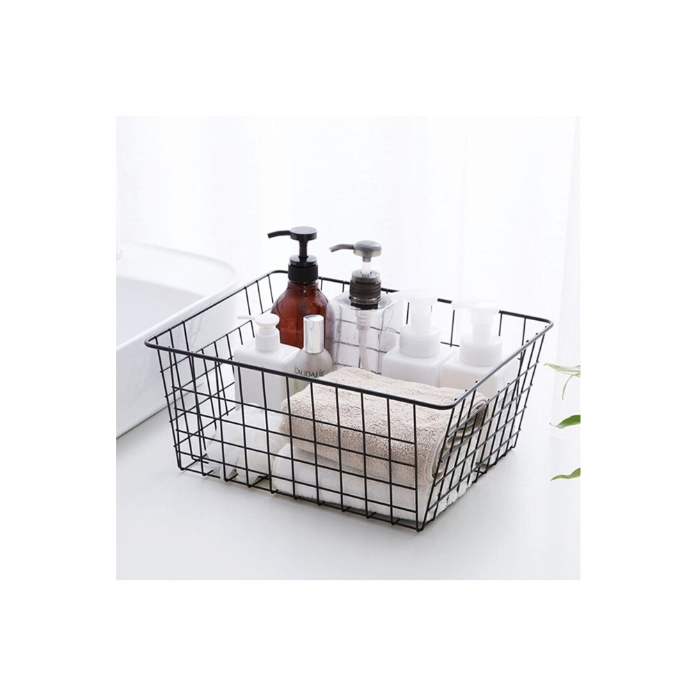 Home Art Nova Çok Amaçlı Dekoratif Metal Düzenleyici Organizer Dekoratif Sepet Siyah Tel Sepet Sepet Fiyatı