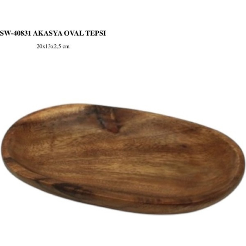 Home Arths Akasya Oval Çerez Tabağı (20 X 13 X 2,5) - 20X13X2,5 Mutfak Gereçleri Fiyatı