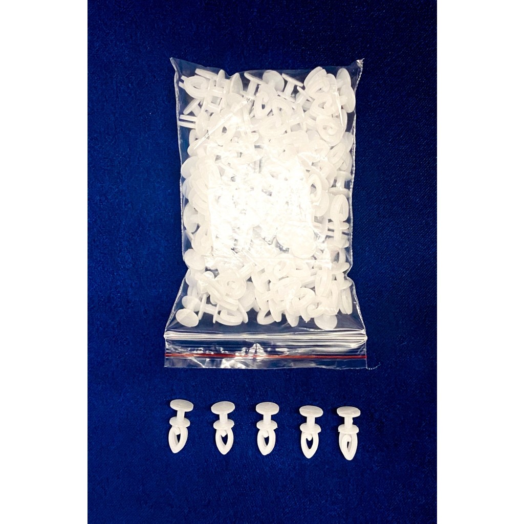 HOME CO Elegant Home Tekstil Geçmeli Perde Ruleti Perde Halkası - Beyaz - 1 Perde Fiyatı