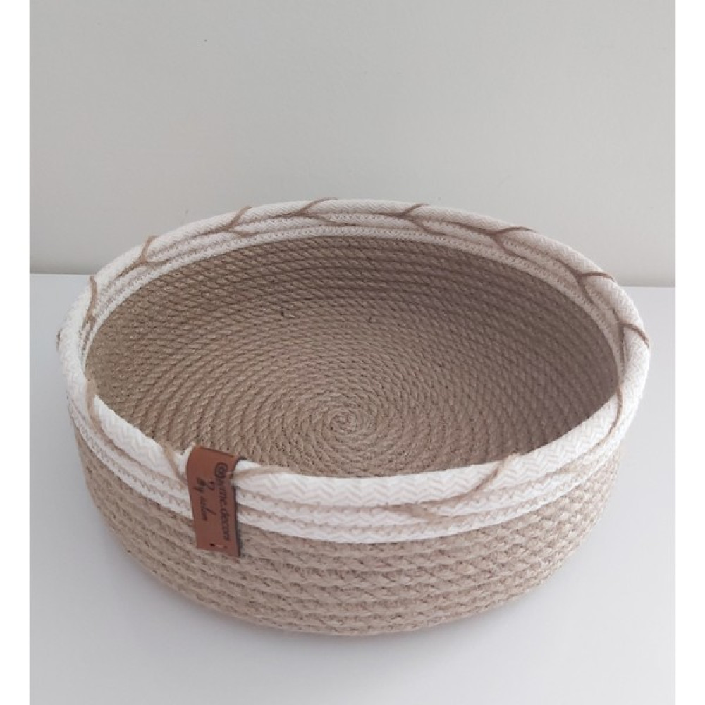 Home Decors By Özlem Hasır Sepet Düzenleyici Organizer Hasır Sepet Dekorasyon Hediyelik - 23X7CM Sepet Fiyatı