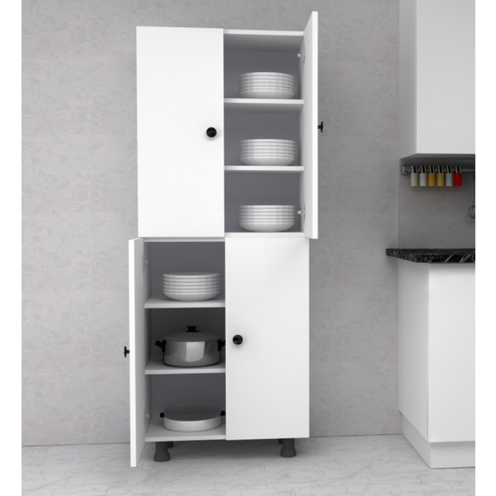 Home Gallery 4 Kapaklı Çok Amaçlı Dolap 180 Mutfak Dolabı / Mobilyası Fiyatı
