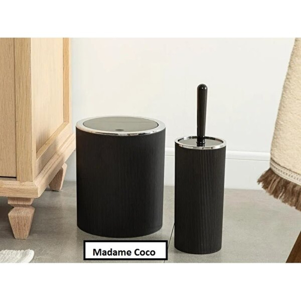 Home Madame Coco Martre Lautre Kromlu Banyo Seti Siyah Banyo Aksesuarları Fiyatı