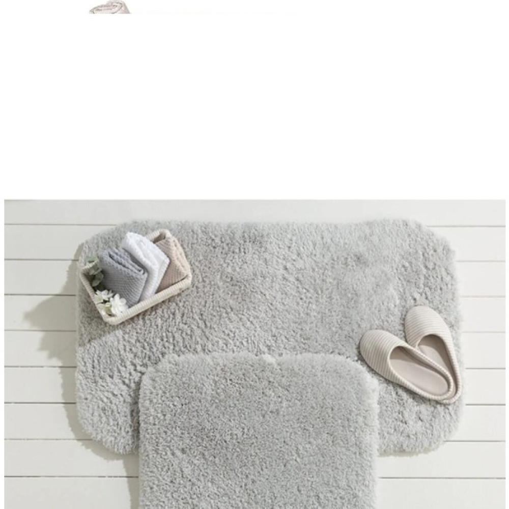 Home Madame Coco Sheep Banyo Paspası - Gri - 60X100+50X60 cm Klozet Takımı Fiyatı