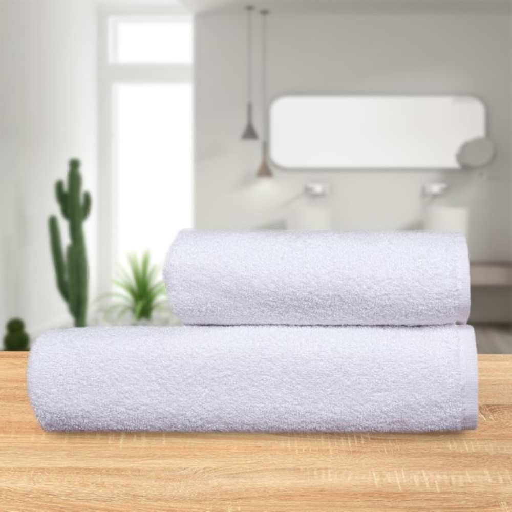 Home Mode Store %100 Pamuk 2 Adet Set Otel Spa Banyo ve El/yüz ve Saç Havlusu Ultra Yumuşak Çeyizlik - Beyaz - 70 x 140 cm - 50 x 90 cm El / Yüz Havlusu Fiyatı