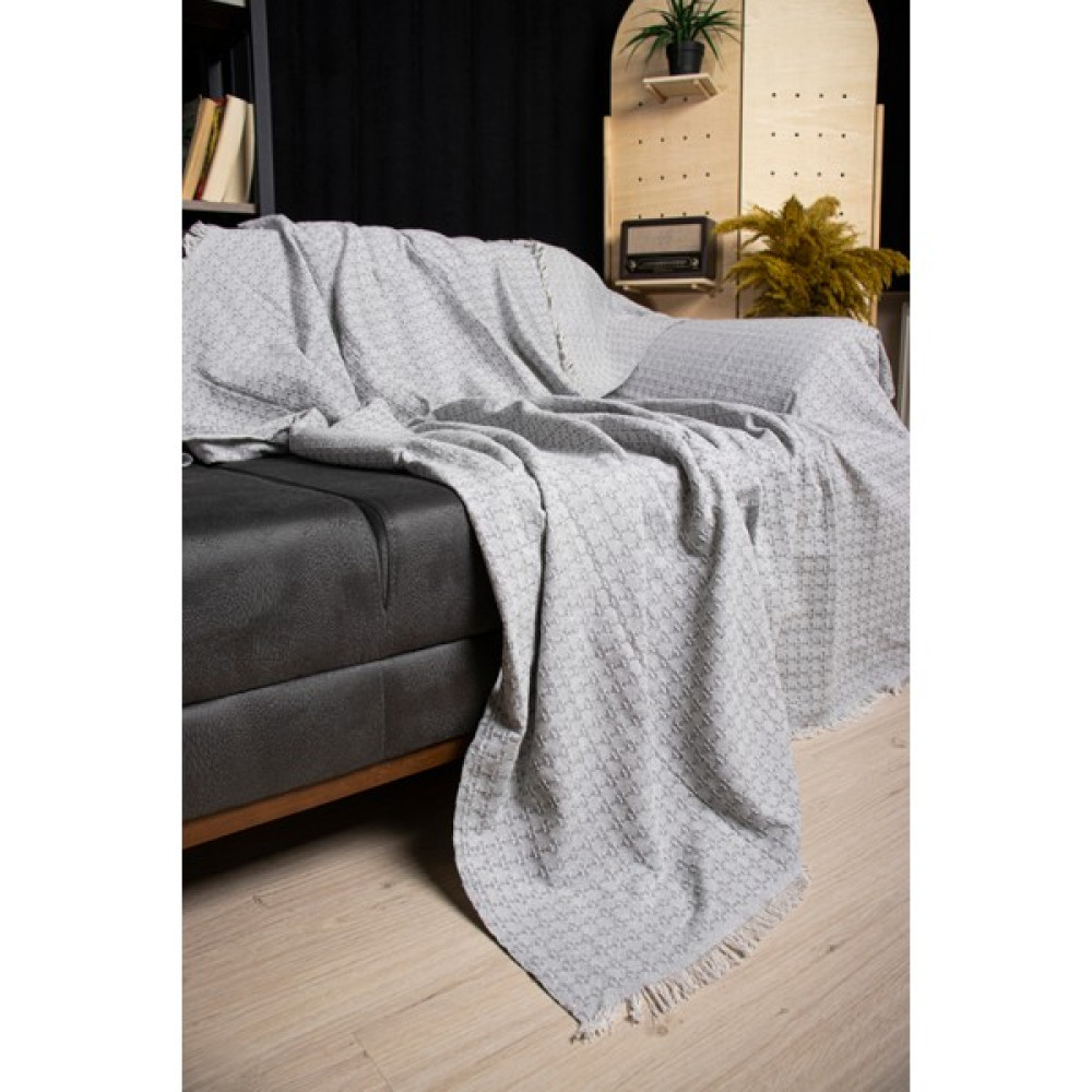 Home Mode Store Leodikya Koltuk Örtüsü - 170 x 210 cm - Açık Gri Koltuk & Kanepe Örtüsü Fiyatı