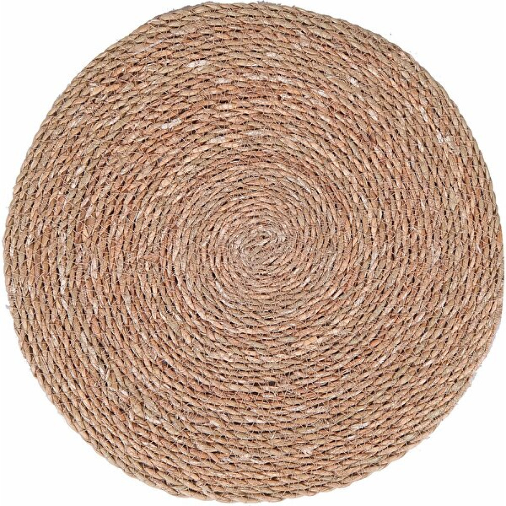 Home Naturel Hasır Amerikan Servis 35 cm Çapında Ince Hasır, HN13018 (6 Lı Set) - 35 x 35 cm - Açık Kahverengi Amerikan Servis Fiyatı