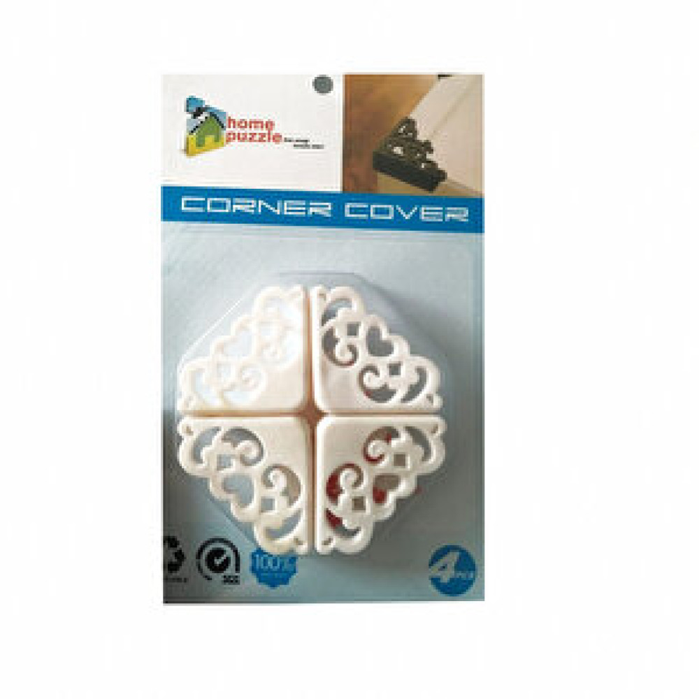 Home Puzzle Dekoratif Köşe Koruyucu Beyaz Bebek Köşe Koruyucu Fiyatı