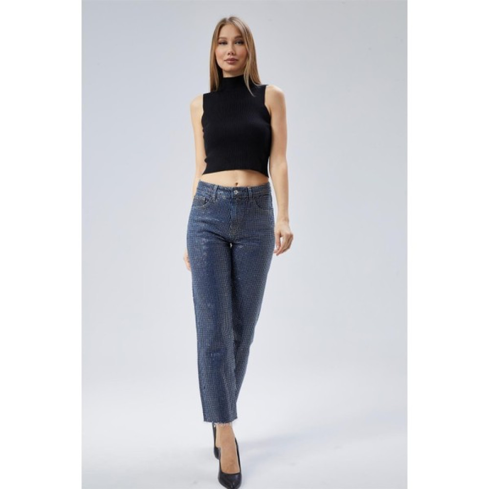 Home Store Jean Full Taşlı Pant Bayan Jeans / Kot Pantolon Fiyatı