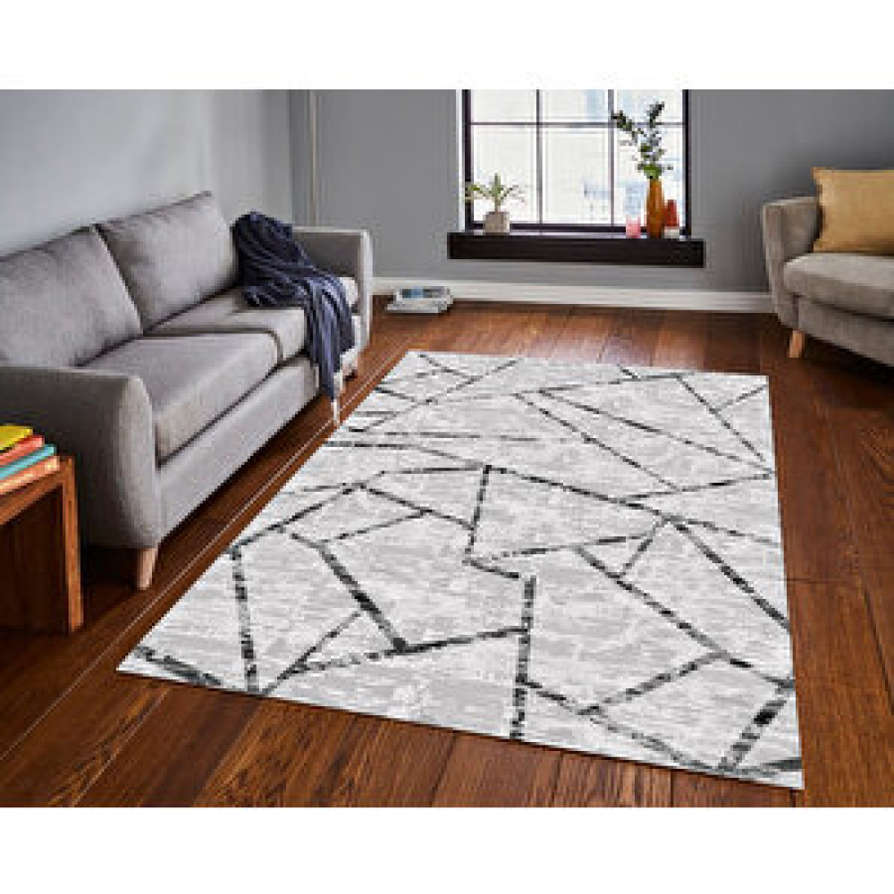 Home Tienda Dijital Baskılı Kaymaz Deri Tabanlı Yıkanabilir Dekoratif Halı 22350 80x120 cm Salon & Oturma Odası Tekstili Fiyatı