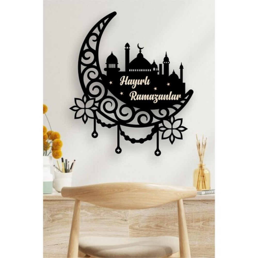 Home Trend Hayırlı Ramazanlar, Hoş Geldin Ramazan Duvar Dekoru, Duvar Süslemesi Ev & Dekorasyon Aksesuarları Fiyatı