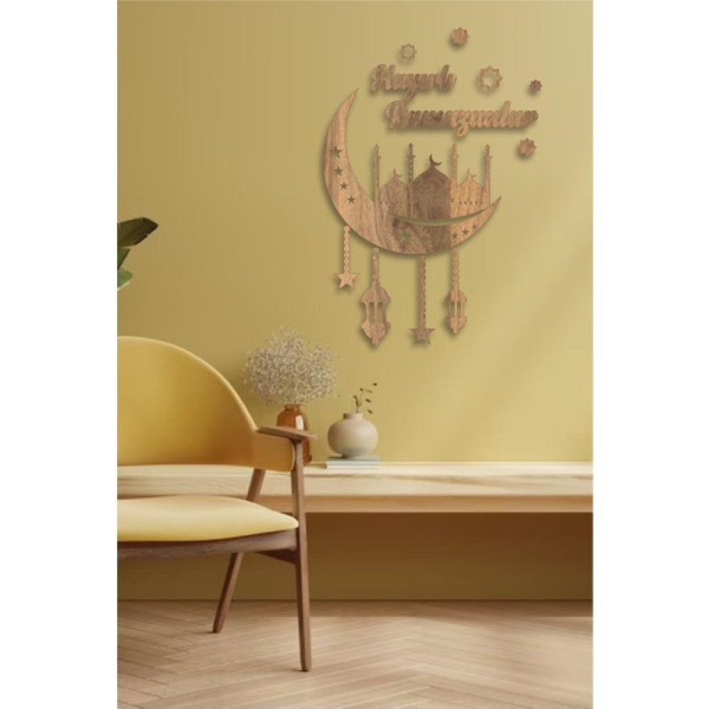 Home Trend Hayırlı Ramazanlar, Hoş Geldin Ramazan Duvar Dekoru, Duvar Süslemesi - Ahşap Ev & Dekorasyon Aksesuarları Fiyatı