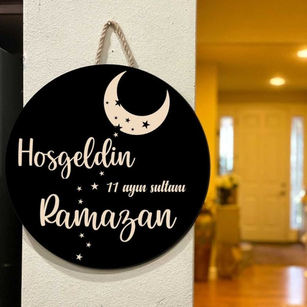 Home Trend Hoşgeldin Ramazan Kapı Süsü, Ramazan Duvar Dekoru, Ramazan Duvar Süslemesi Ev & Dekorasyon Aksesuarları Fiyatı