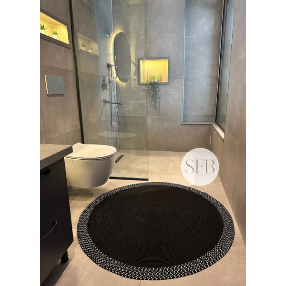 Home Turko Jüt, Banyo Paspası, Mutfak, Yolluk Halı Kilim, Jüt Kilim, Bohem Paspas, Iskandinav Halı, Hediyelik, - Renkli - 90 x 90 cm Kilim Fiyatı