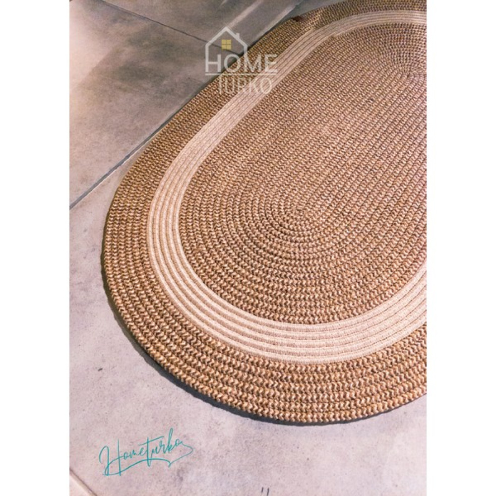 Home Turko Jüt, Desenli Kapı Önü, Paspas, Banyo Paspası, Balkon Paspası / Hediyelik, Ev Eşyası - 40 x 60 cm - Renkli Paspas Fiyatı