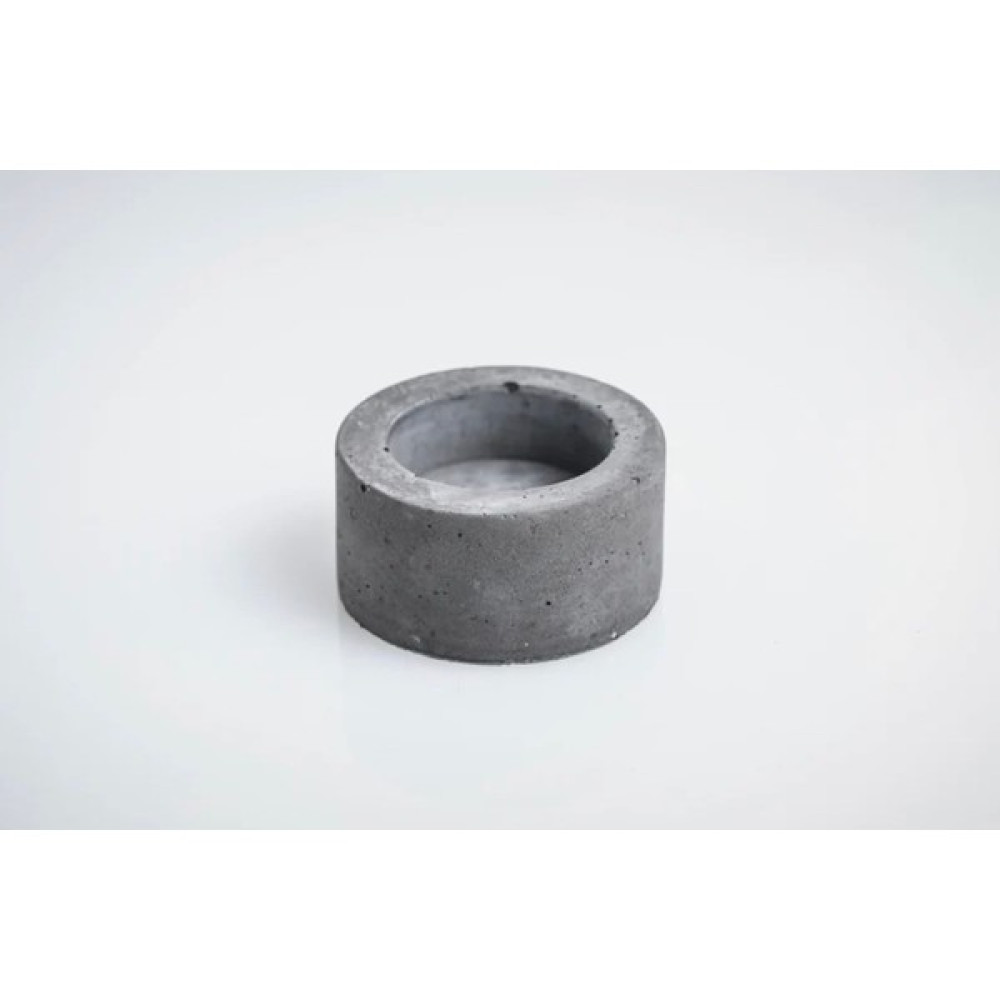 Homeartplus Dekoratif Tealight Yuvarlak Beton Mumluk Tekli 3 Adet - 0 - Gri Şamdan Fiyatı