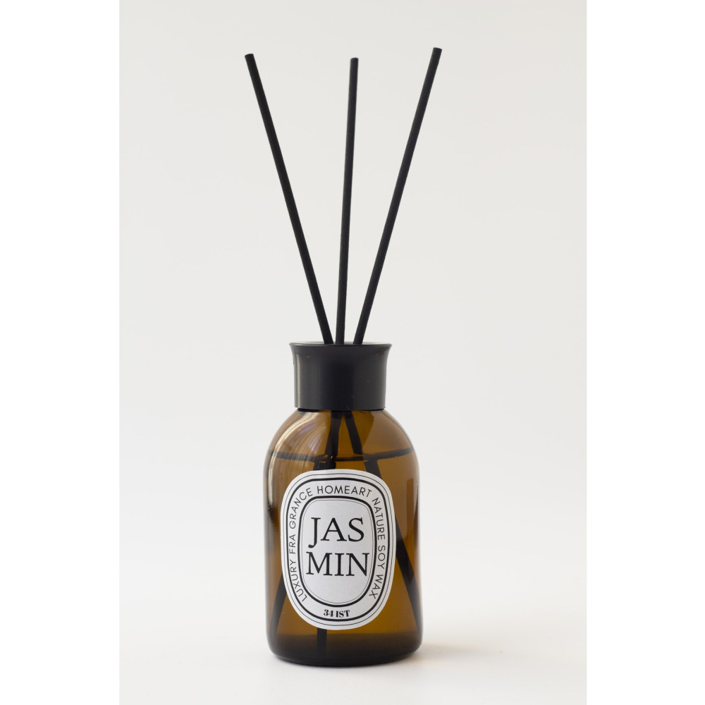 homeartplus Yasemin 100 Ml Bambu Çubuk Amber Şişe Oda Kokusu Dekoratif Mum Fiyatı