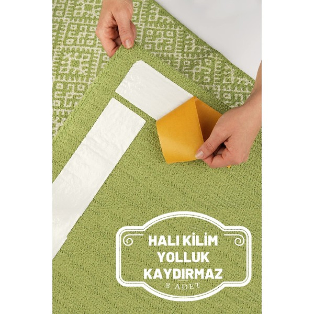 Homecare Flamme 8 Adet Halı Kilim Yolluk Kayma Önleyici Yapışkan 716335 Banyo Aksesuarları Fiyatı