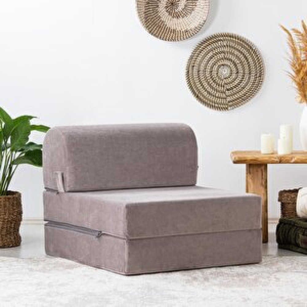 Homedius Magic Tek Kişilik Katlanır Yataklı Koltuk-açık Gri Tekli Koltuk & Berjer Fiyatı
