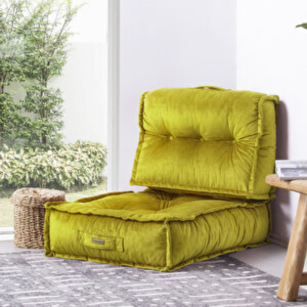 Homedius Minder Poffi Sırtlı Yer Ve Palet Limon Küfü-60x80 Puf Fiyatı