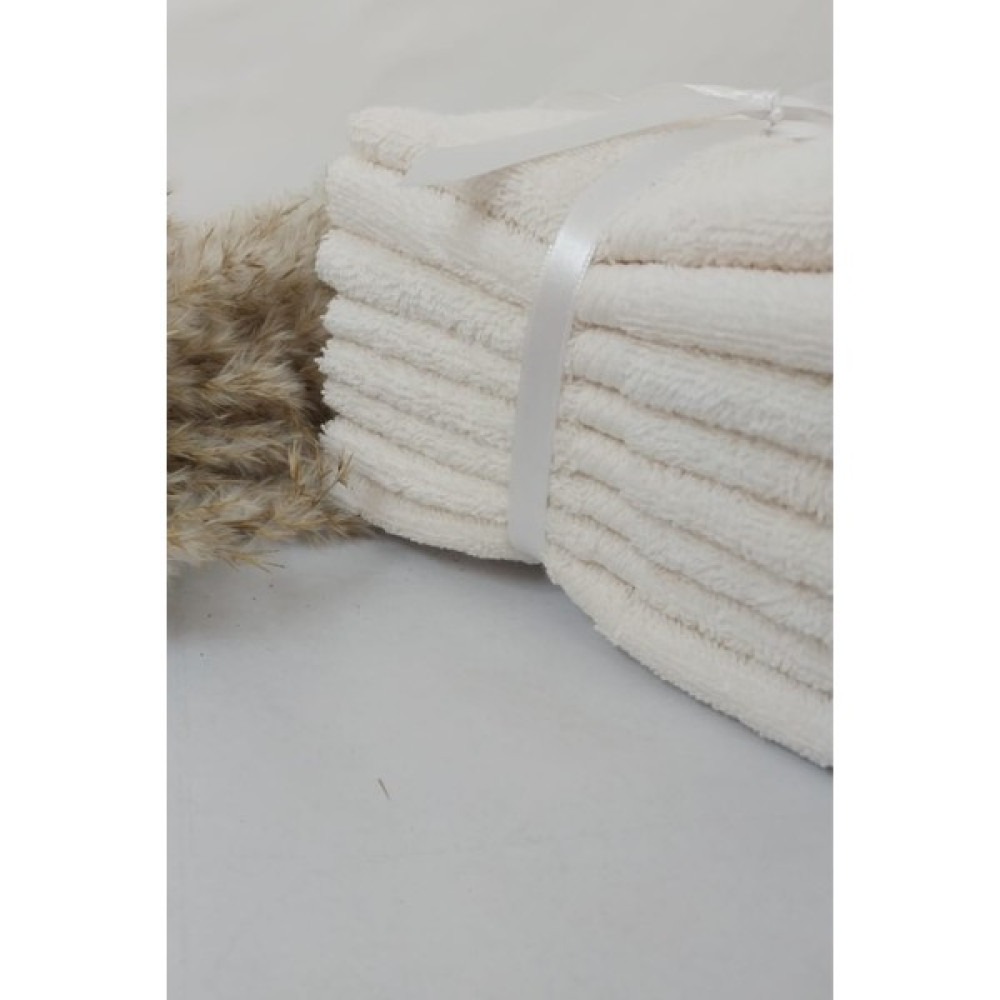 Homelover Pamuk 8'li Mutfak Havlusu Seti - 8'li Mutfak Havlusu - 30 x 30 cm - Bej El / Yüz Havlusu Fiyatı