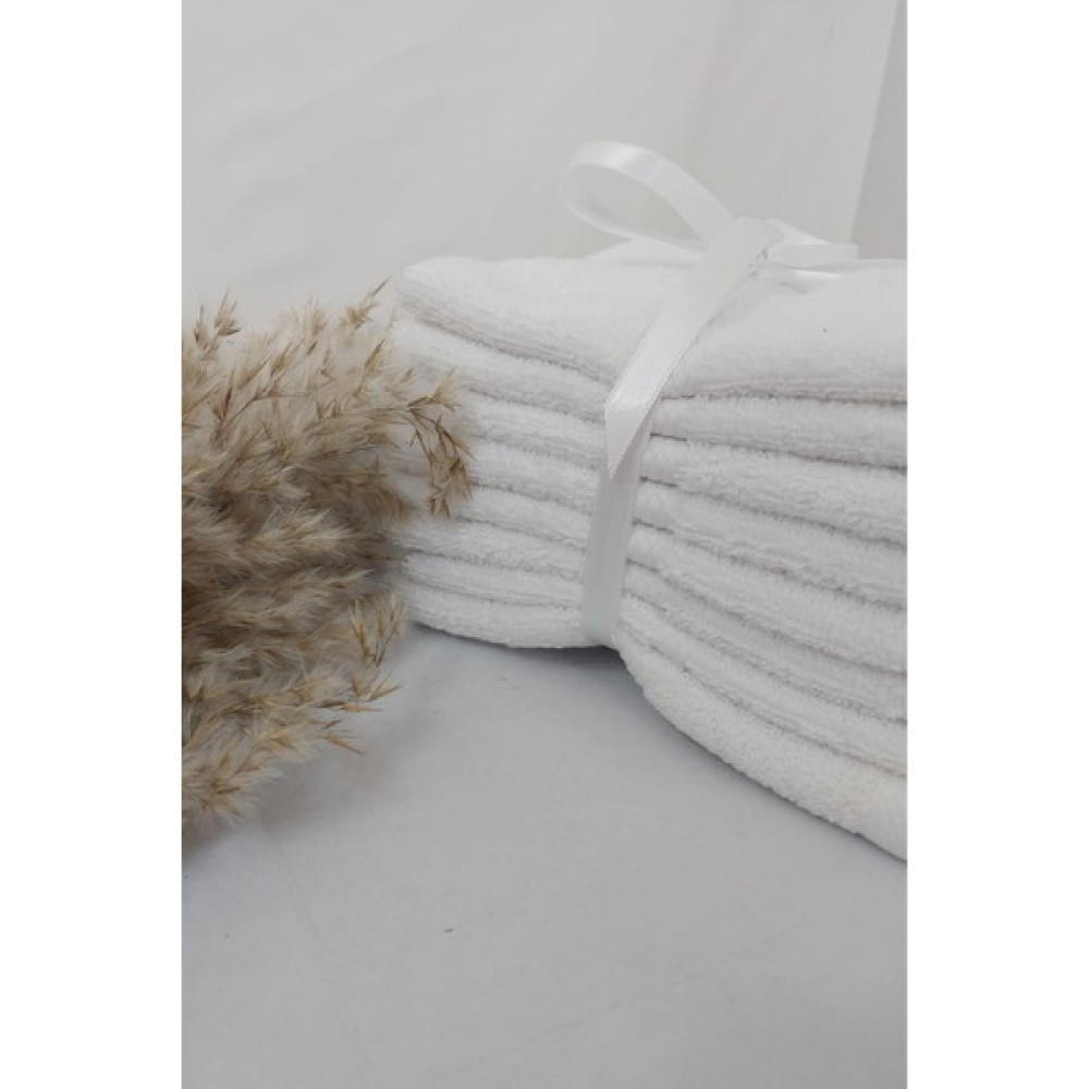 Homelover Pamuk 8'li Mutfak Havlusu Seti - 8'li Mutfak Havlusu - 30 x 30 cm - Ekru El / Yüz Havlusu Fiyatı