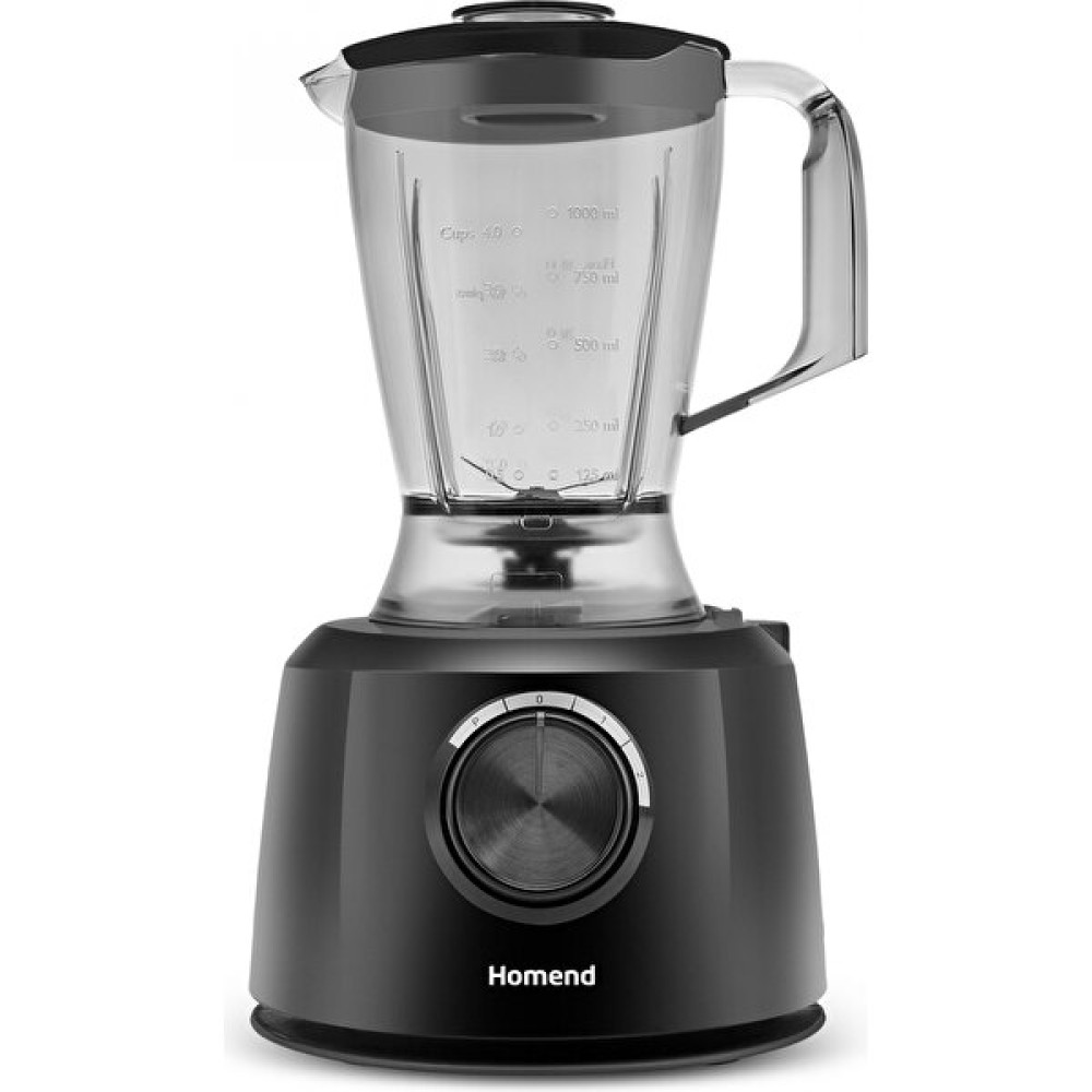 Homend Functionall 2845H Blender Hazneli Mutfak Robotu Siyah Blenderler Fiyatı