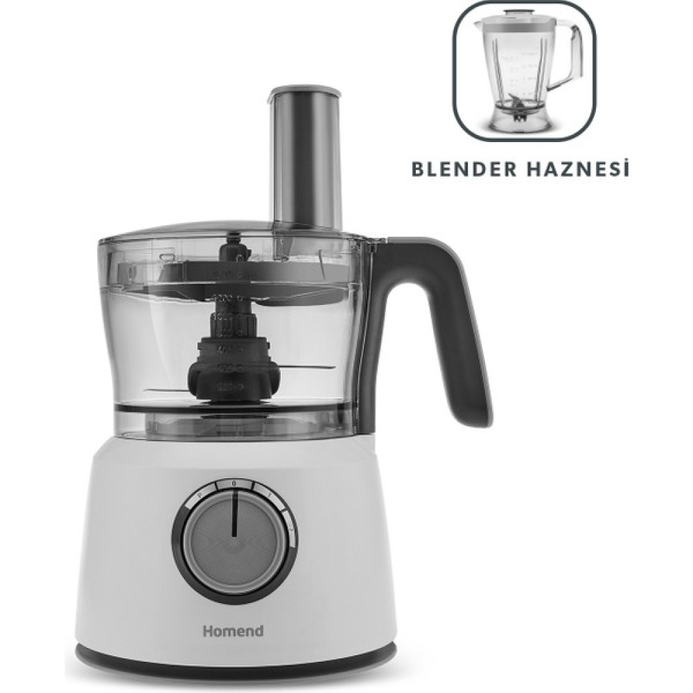 Homend Functionall 2846H Blender Hazneli Mutfak Robotu Krem Blenderler Fiyatı
