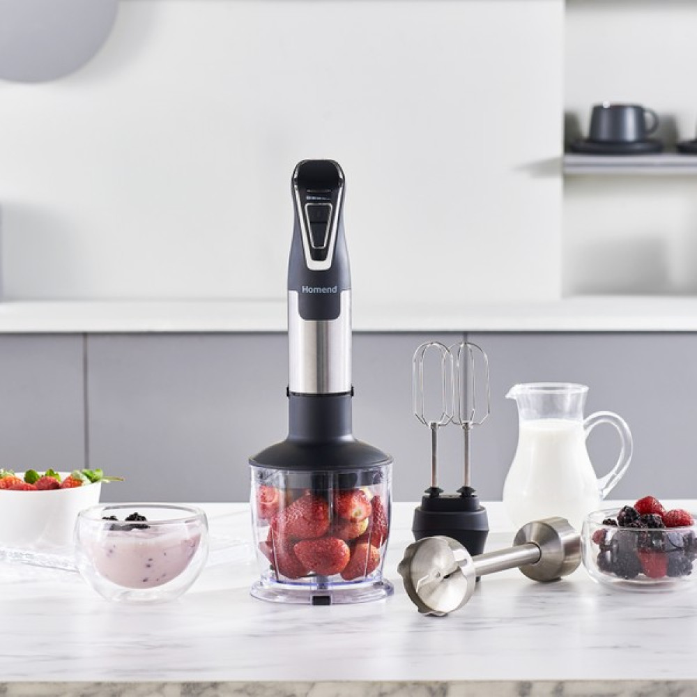 Homend Handmaid 1965h Inox, Çelik Bıçaklı Blender Set - Siyah Blenderler Fiyatı