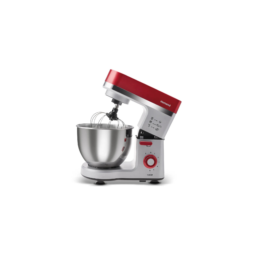 HOMEND Profashion 3012h Stand Mikser Kırmızı Silver Mikserler Fiyatı