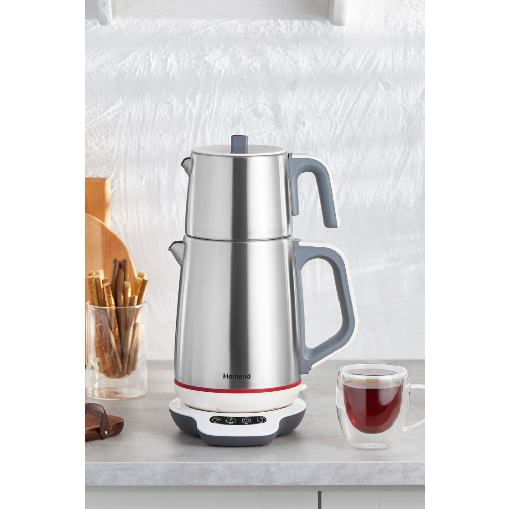 HOMEND Royaltea 1709h Konuşan Çay Makinesi (DOKUNMATİK BAZA) Çay Makineleri Fiyatı