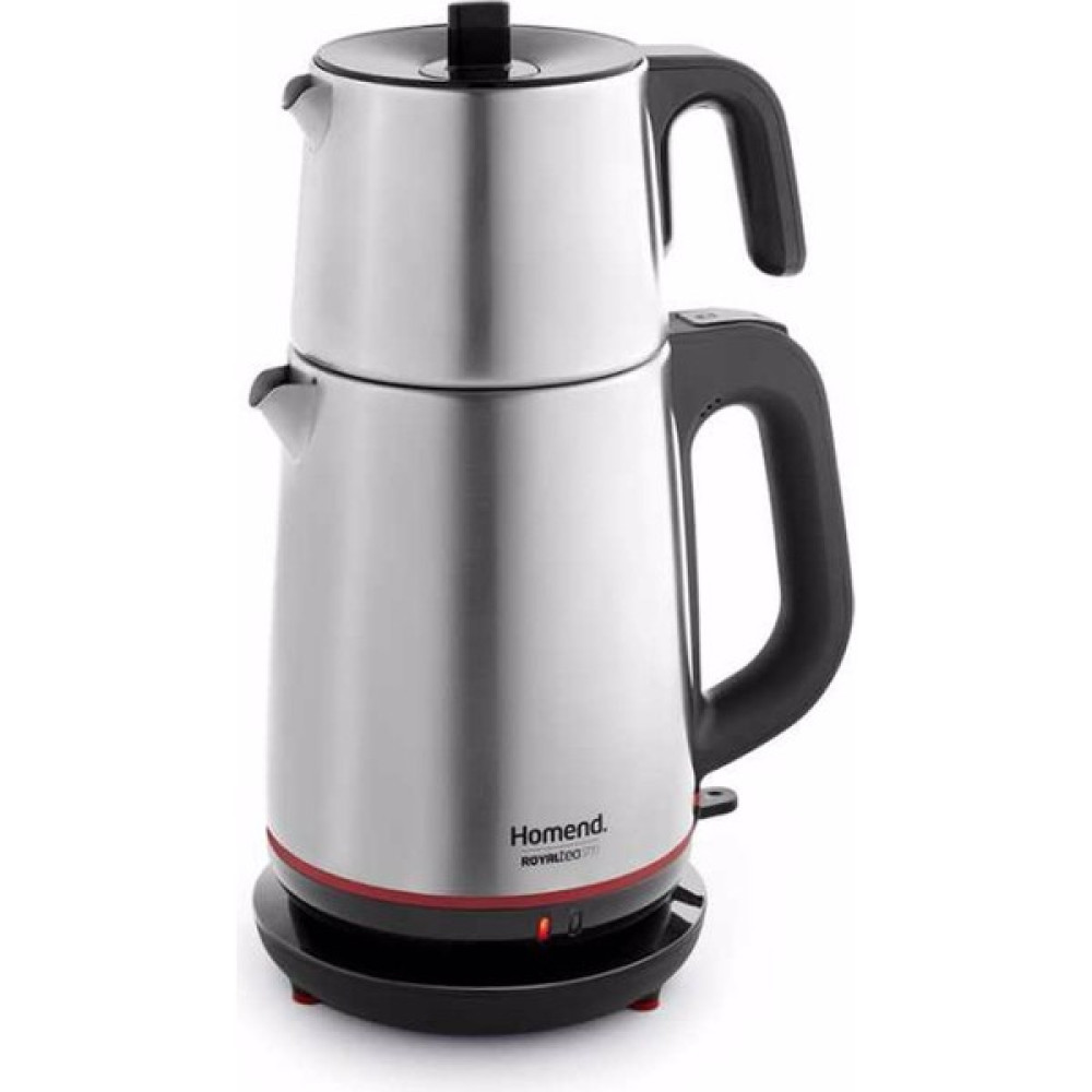 Homend Royaltea 1711h Inox Siyah Çay Makinesi Çay Makineleri Fiyatı