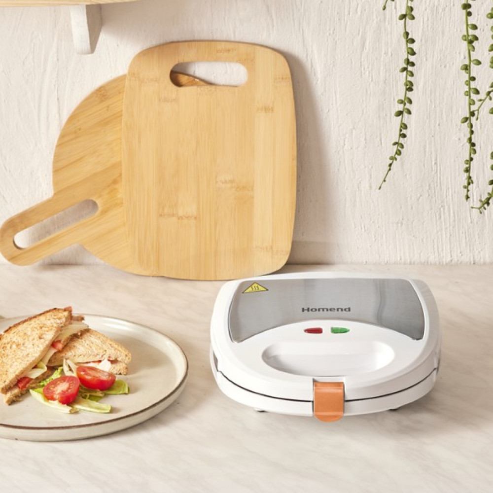 Homend Toastbuster 1309H Çıkarılabilir Plakalı Portatif Tasarım Tost Makinesi Turuncu Tost Makineleri Fiyatı