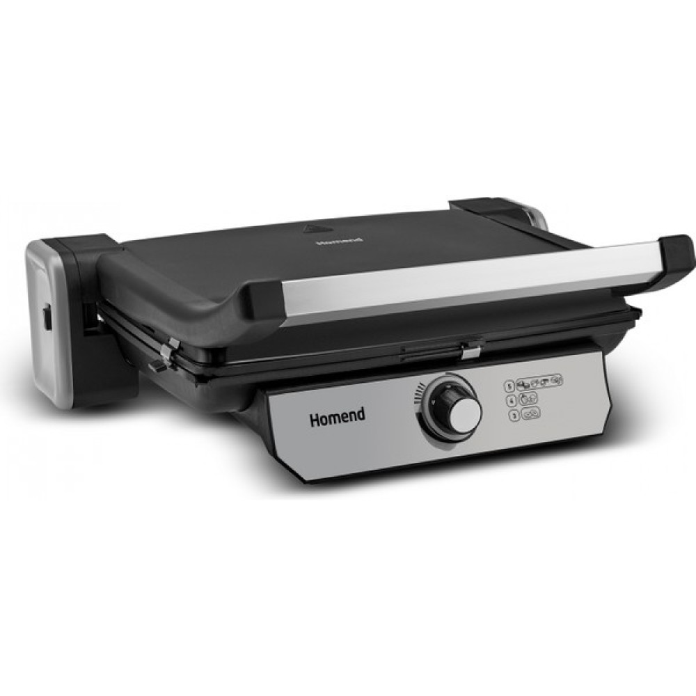 Homend Toastbuster 1381H Siyah Silvet Tost Makinesi Tost Makineleri Fiyatı