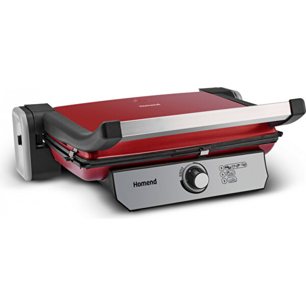 Homend Toastbuster 1382H Kırmızı Silver Tost Makinesi Tost Makineleri Fiyatı